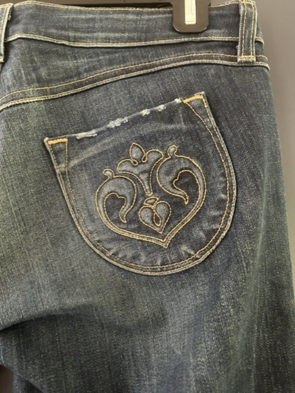 Distressed Siwy Low Rise Jeans - Picture 3 of 5